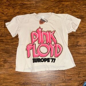 Madeworn Pink Floyd Europe’77 Crop Tee